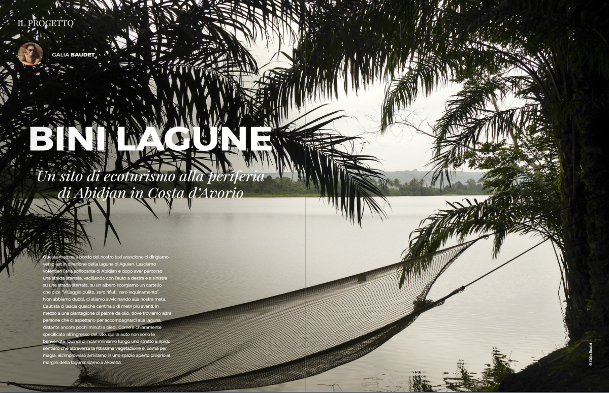 Immersion dans la lagune du domaine Bini à Abidjan